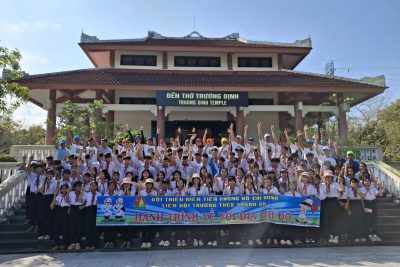 Hành trình về địa chỉ đỏ – Giáo dục truyền thống cho học sinh Trường THCS Thanh An